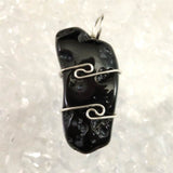 H&E社　チベタンテクタイト 原石 ペンダントトップ 6.3g (ID:44939)