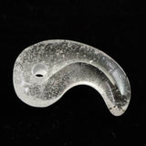 チベット カイラス産 ヒマラヤ 水晶 勾玉 4.24g (ID:45041)