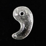 チベット カイラス産 ヒマラヤ 水晶 勾玉 4.24g (ID:45041)