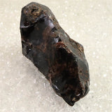 北海道産 オブシディアン 黒曜石 花十勝 91mm原石 177g (ID:45339)