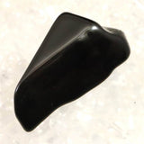 隠岐の島 黒曜石 31mm原石 磨き  ディレクトリカード付 5.0g (ID:45343)