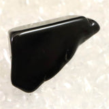 隠岐の島 黒曜石 31mm原石 磨き  ディレクトリカード付 5.0g (ID:45343)