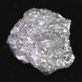 天然 ダイヤモンド ホワイト グレー　7.1mm原石  1.90ct (ID:45525)