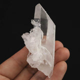 米国アーカンソー州産水晶 原石 クラスター バーナクル ユニコーン レコードキーパー 67.9ｇ (ID:45678)