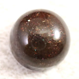 ブラッドショット アイオライトサンストーン AAAA　15mmラウンド カボション 3.8g (ID:45747)