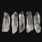 ブラジル トマスゴンサガ産 水晶　原石 ５本セット 108g (ID:45919)