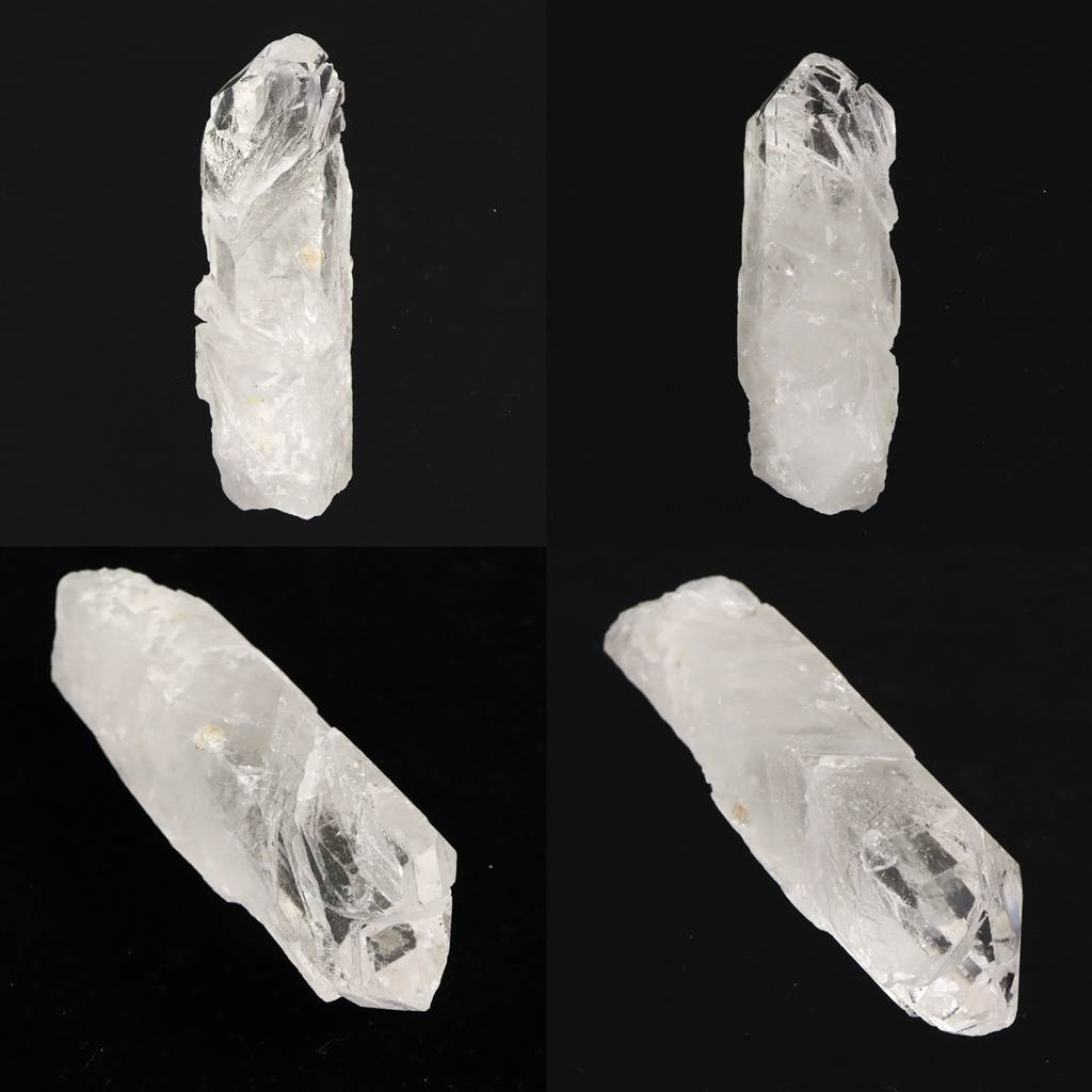 ブラジル産 エッジドクォーツ 蝕像水晶 原石 145.40g (ID:45923