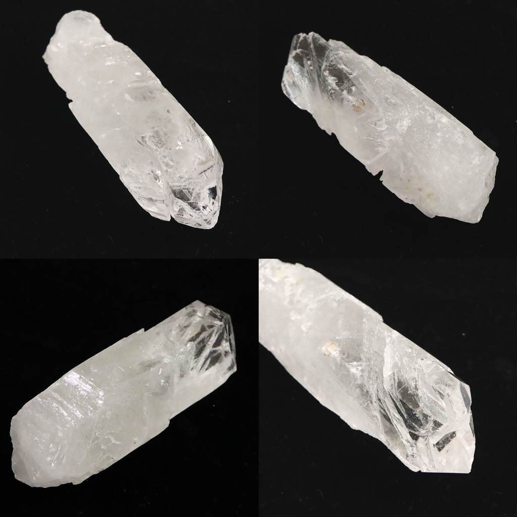 ブラジル産 エッジドクォーツ 蝕像水晶 原石 145.40g (ID:45923