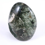 ヒマラヤ マニハール産 ガーデンクォーツ 庭園水晶 51mmハーフポリッシュ 69g (ID:45925)