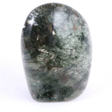 ヒマラヤ マニハール産 ガーデンクォーツ 庭園水晶 51mmハーフポリッシュ 69g (ID:45925)