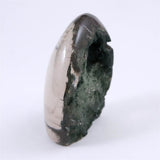 ヒマラヤ マニハール産 ガーデンクォーツ 庭園水晶 51mmハーフポリッシュ 69g (ID:45925)