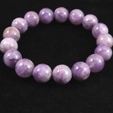 ロシア産 チャロアイト エンジェルシリカ  11mm玉ブレスレット 32.4g (ID:45995)