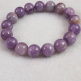 ロシア産 チャロアイト エンジェルシリカ  11mm玉ブレスレット 32.4g (ID:45995)