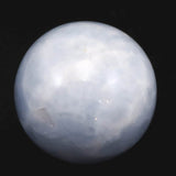 セレスタイト 天青石  65mmスフィア　丸玉　394ｇ (ID:45997)