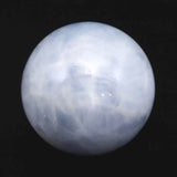 セレスタイト 天青石  65mmスフィア　丸玉　394ｇ (ID:45997)