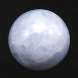 セレスタイト 天青石  65mmスフィア　丸玉　394ｇ (ID:45997)