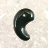 出雲碧玉 出雲石  SA  16.5mm勾玉 ディレクトリカード付 1.36g (ID:46176)