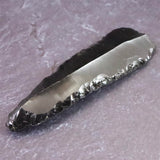 黒曜石 打製石器  66mm  後期旧石器時代 東北・北海道地域 8.9g (ID:46754)