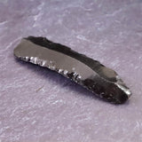 黒曜石 打製石器  66mm  後期旧石器時代 東北・北海道地域 8.9g (ID:46754)