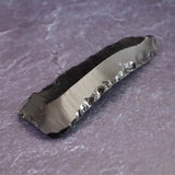 黒曜石 打製石器  66mm  後期旧石器時代 東北・北海道地域 8.9g (ID:46754)