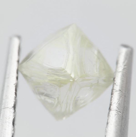 天然 ダイヤモンド ソーヤブル結晶 正八面体 0.402ct Hカラー Flawless  ソ付 (ID:46781)