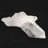 米国アーカンソー州産水晶 原石 クラスター 貫入水晶 レコードキーパー バーナクル セルフヒールド 94.5ｇ (ID:46797)