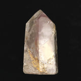 リチウムクォーツ 62mm原石 磨き 92.5g (ID:46841)