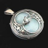 H&E社 アズマー&アゼツライト(AZOZEO) チャリスウェル　ペンダントトップ 証明書付 15.0g (ID:47168)