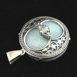 H&E社 アズマー&アゼツライト(AZOZEO) チャリスウェル　ペンダントトップ 証明書付 15.0g (ID:47168)