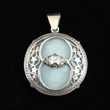 H&E社 アズマー&アゼツライト(AZOZEO) チャリスウェル　ペンダントトップ 証明書付 15.0g (ID:47168)