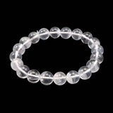 北海道 富良野産 水晶 10mm玉 ブレスレット 29.0g *希少* (ID:47350)