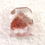 ストロベリークォーツ ファントム 5A 14X11mm ルース　7.78ct (ID:47570)