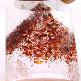 ストロベリークォーツ ファントム 5A 14X11mm ルース　7.78ct (ID:47570)