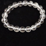 モンドクォーツ タンザニアマスタークォーツ 11.8mmブレスレット 証明書付 40.2g (ID:47932)