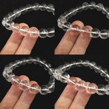 モンドクォーツ タンザニアマスタークォーツ 11.8mmブレスレット 証明書付 40.2g (ID:47932)