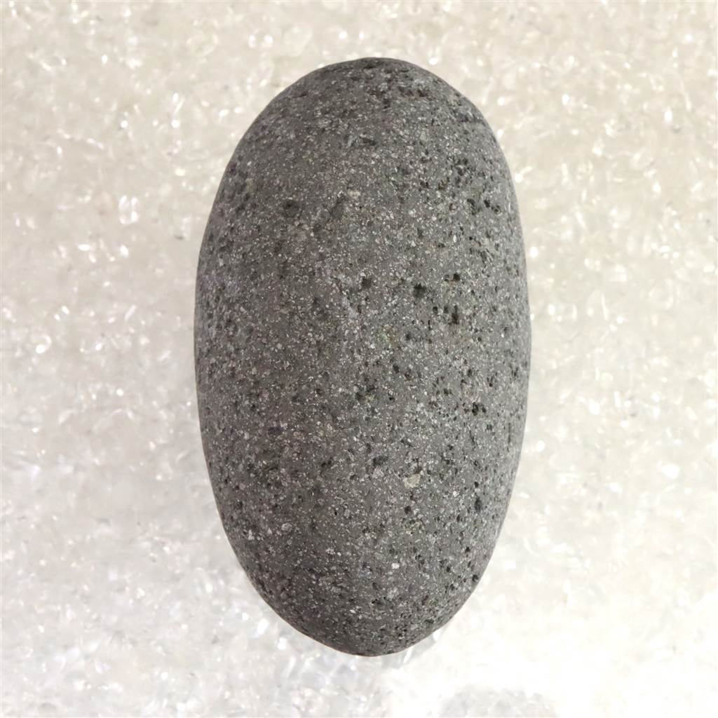 富士溶岩石 玄武岩 タンブル ディレクトリーカード付 294g (ID:47972