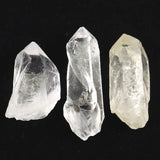 サインジ渓谷産　ヒマラヤ水晶  3個セット47.48g (ID:48089)