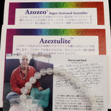 H&E社 アゼツライト（AZOZEO)　6mm玉ブレスレット 証明書付 10.0g (ID:48129)