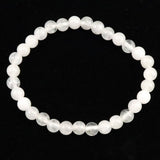 H&E社 アゼツライト（AZOZEO)　6mm玉ブレスレット 証明書付 10.0g (ID:48129)