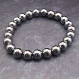 高純度テラヘルツ鉱石 8mm玉ブレスレット (ID:48326)