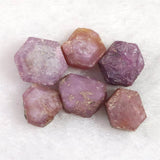 パキスタン産 ルビー 結晶 原石 蛍光 6個セット　4.7ｇ (ID:48486)