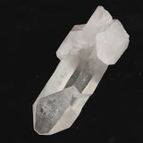 米国アーカンソー州産水晶 原石 78mm クラスター レコードキーパー  セルフヒールド 60.4g (ID:48527)