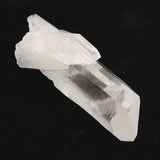 米国アーカンソー州産水晶 原石 78mm クラスター レコードキーパー  セルフヒールド 60.4g (ID:48527)