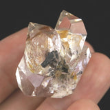 米国NY州産 ハーキマーダイヤモンド AAA 31mm原石 結晶 16.2g (ID:48721)