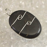 H&E社 マスターシャーマナイト  タンブル ペンダントトップ 4.9g (ID:48750)