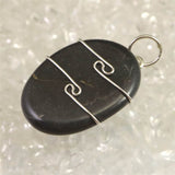 H&E社 マスターシャーマナイト  タンブル ペンダントトップ 4.9g (ID:48750)