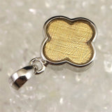 ギベオン ゴールドカラー 14mmフラワーモチーフ　ペンダントトップ 2.6g (ID:48808)