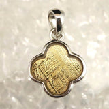 ギベオン ゴールドカラー 14mmフラワーモチーフ　ペンダントトップ 2.6g (ID:48808)