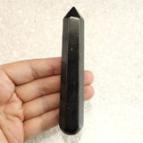 H&E社 シュンガイト 110mm 六角柱ワンド 63.0g (ID:48809)
