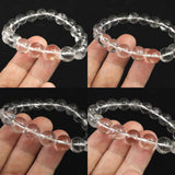 モンドクォーツ タンザニアマスタークォーツ 11.0mmブレスレット 証明書付 31.8g (ID:49233)